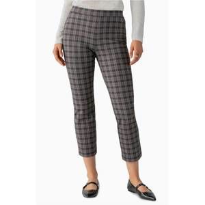 NEW SANCTUARY carnaby kick crop shadow in navy plaid